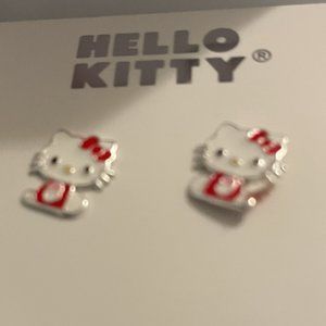 COPY - NEW-Hello Kitty girls earings 1 Pair-Sterling Silver